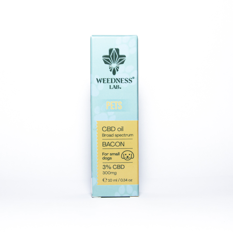 Aceite de CBD Weedness - 3% Perros Pequeños